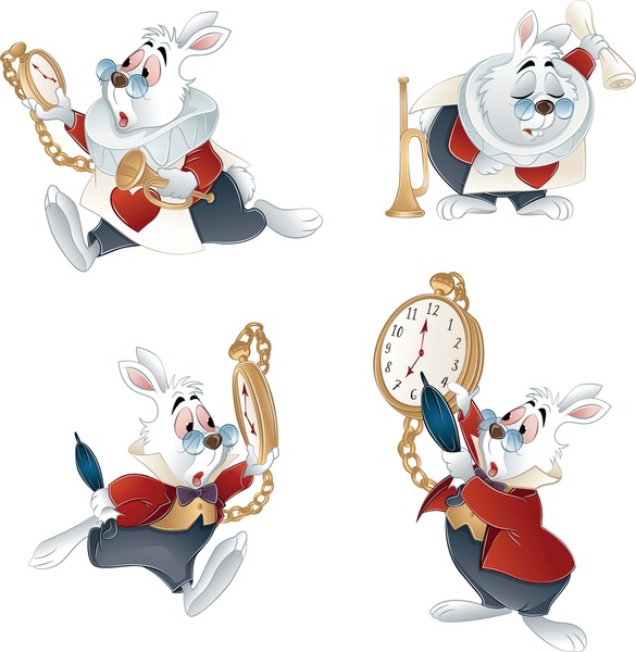 Alice Wonderland Late: Over 73 Royalty-Free Licensable Stock Vectors &  Vector Art