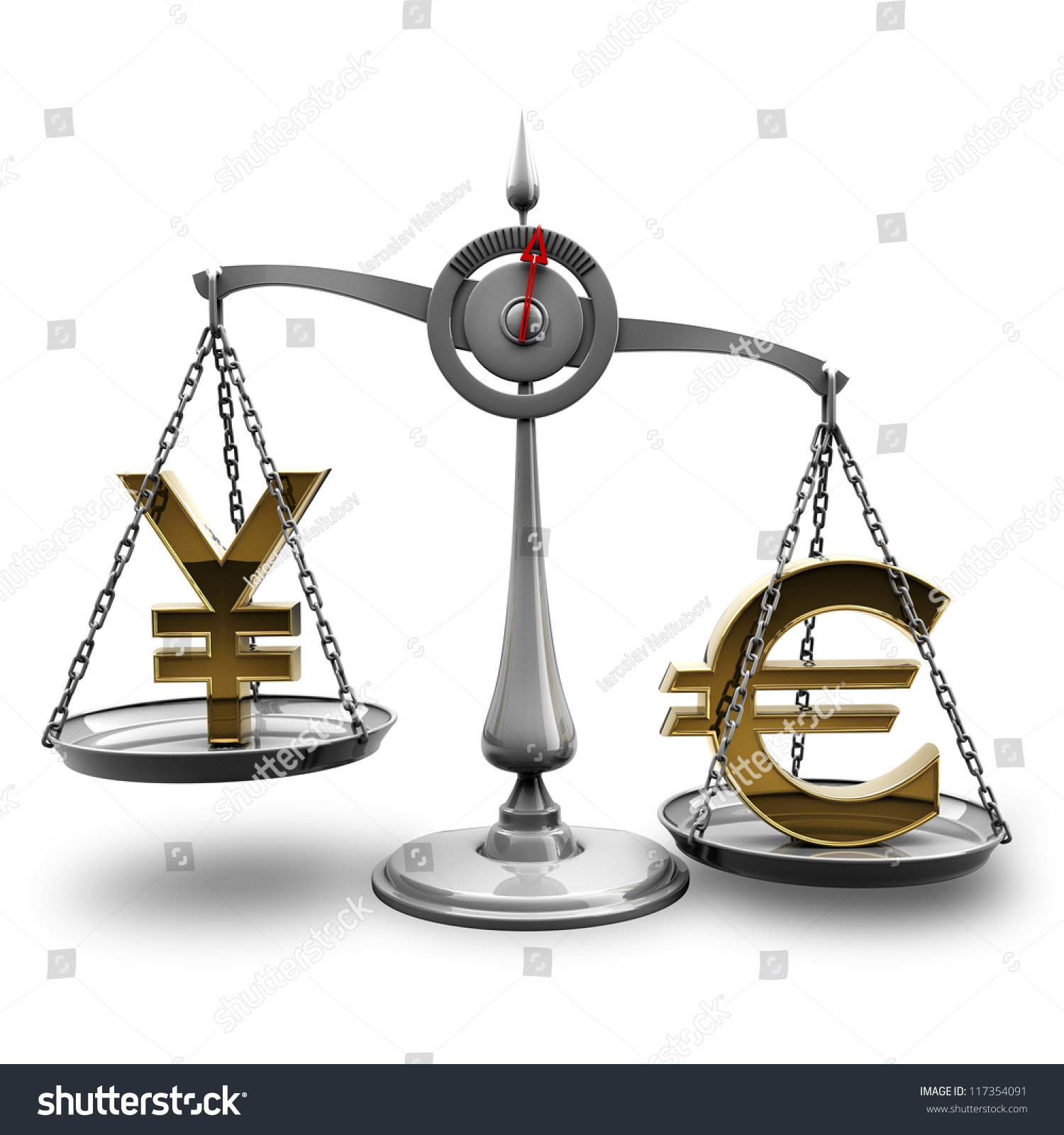 Scale Symbols Currencies Euro Vs Japanese 스톡 일러스트 117354091 | Shutterstock 