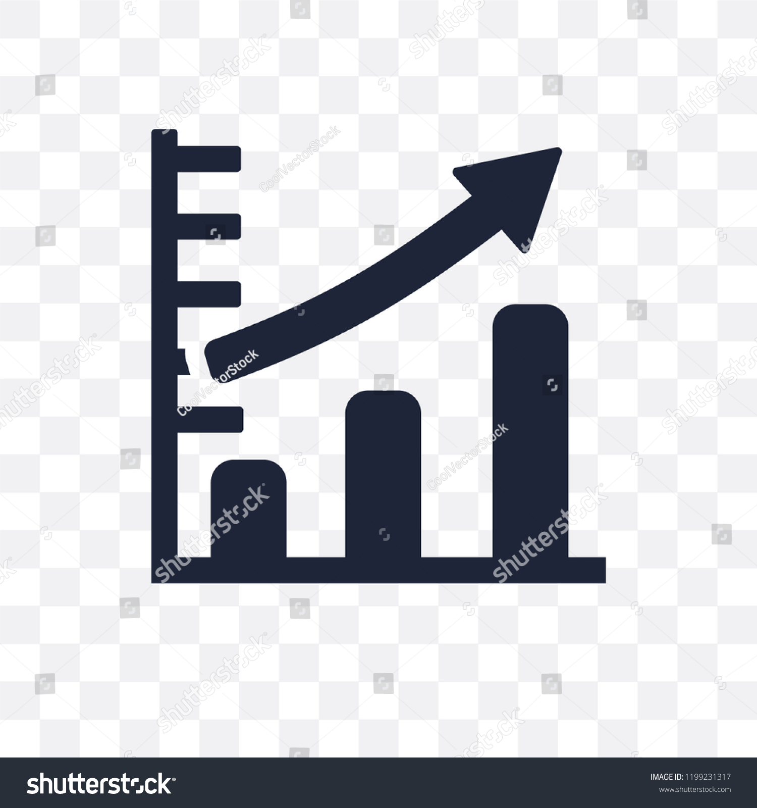 Grow Transparent Icon Grow Symbol Design Stock Vector (Royalty Free ...