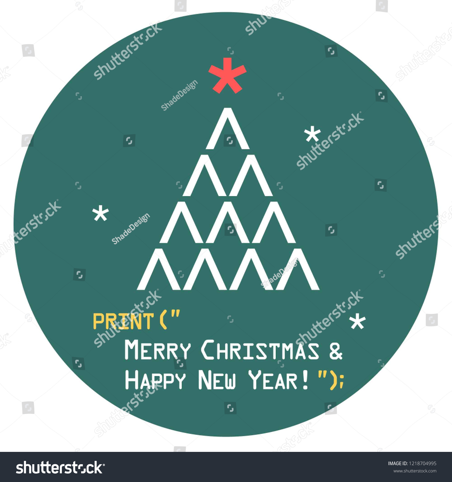 7 Ascii_christmas_tree_text Art Bilder, Stockfotos und