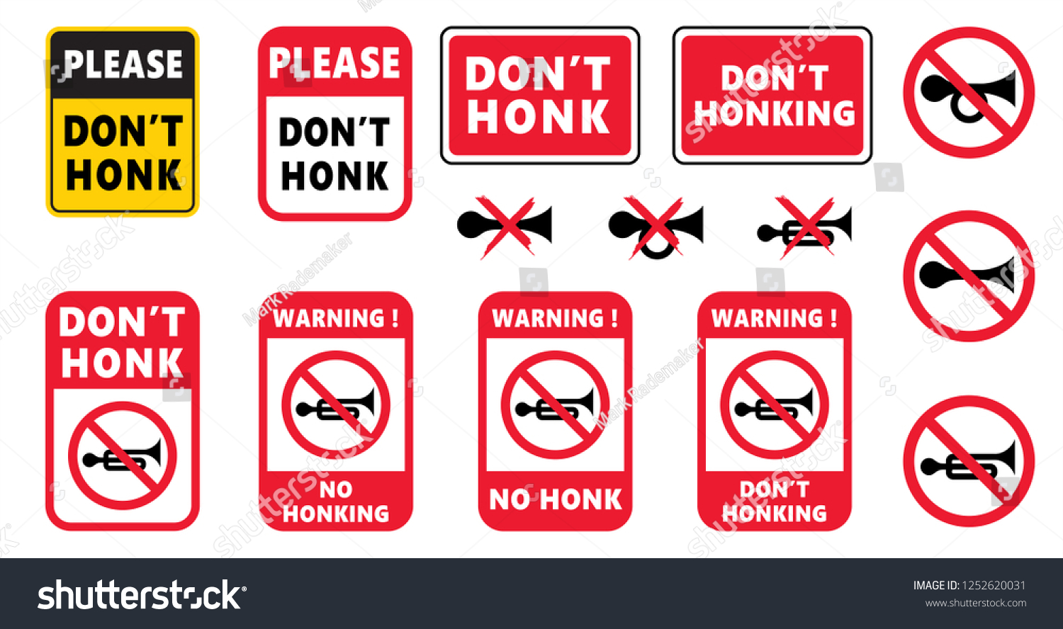626 "no Honking Sign" Images, Stock Photos & Vectors Shutterstock