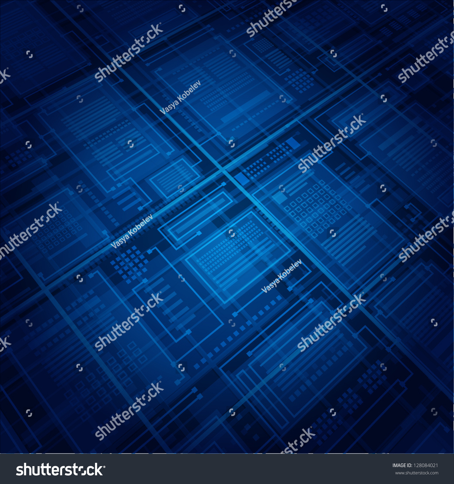 Abstract Database Vector Background Stock Vector (Royalty Free ...