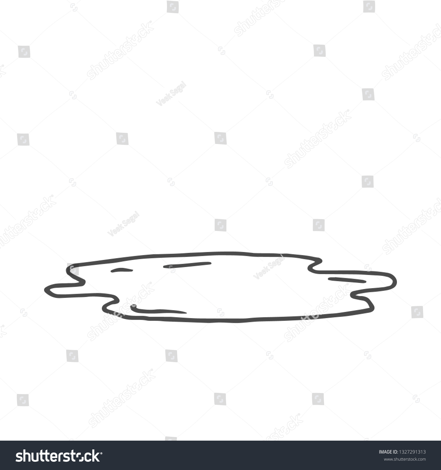 681 Line Drawing Cartoon Puddle Images, Stock Photos & Vectors