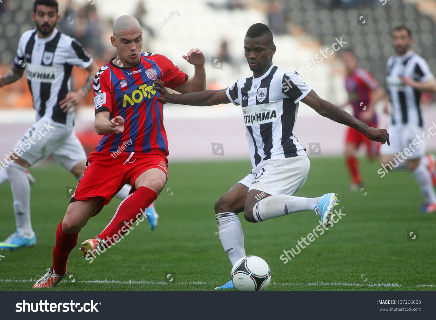 Soccer - UEFA Champions League - Atletico Madrid v Steaua Bucuresti Stock  Photo - Alamy