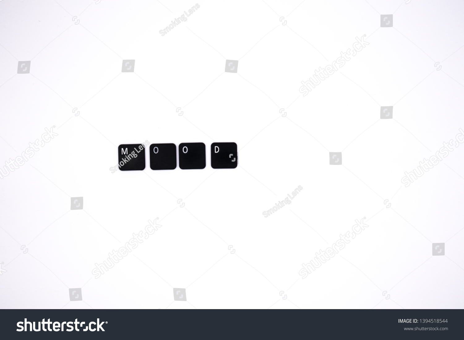 Computer Buttons Creating Slang Expressions Words Stock Photo
