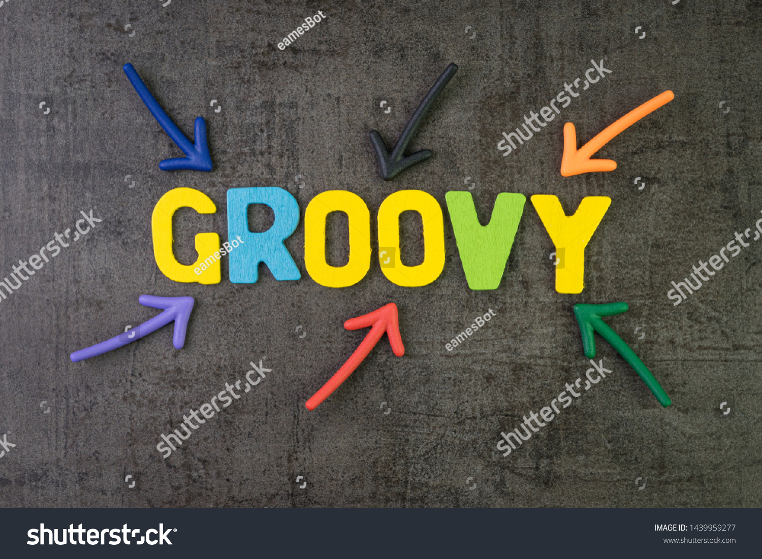 Groovy Modern Programming Language Software Development Stock Photo ...