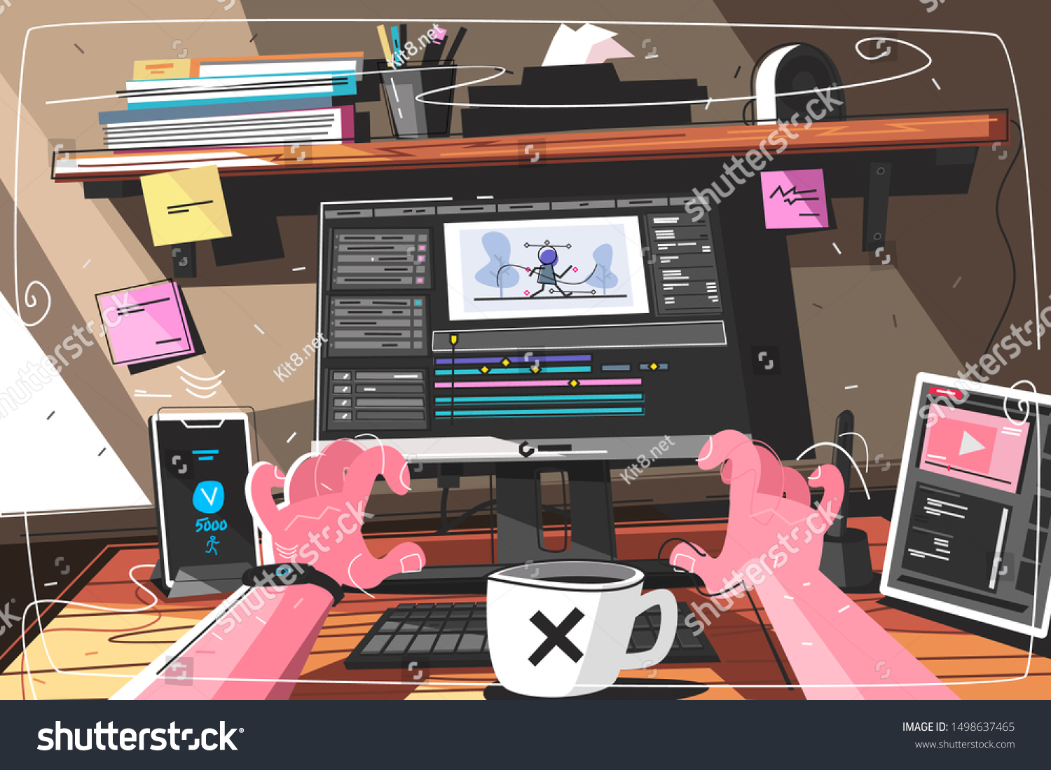 91 Video Editor Career Stock Vectors and Vector Art Shutterstock