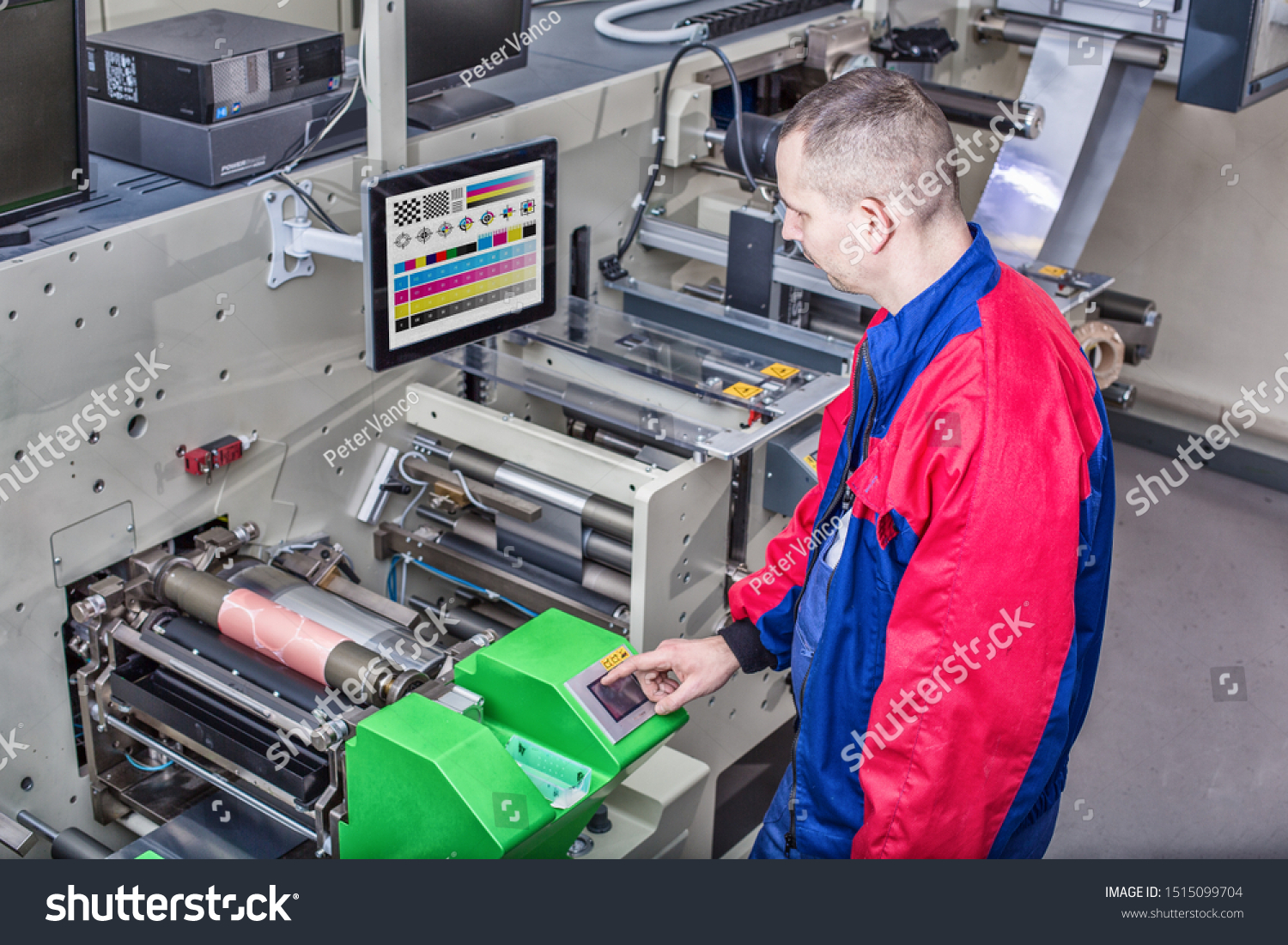 246 Flexographic machine 이미지, 스톡 사진 및 벡터 Shutterstock