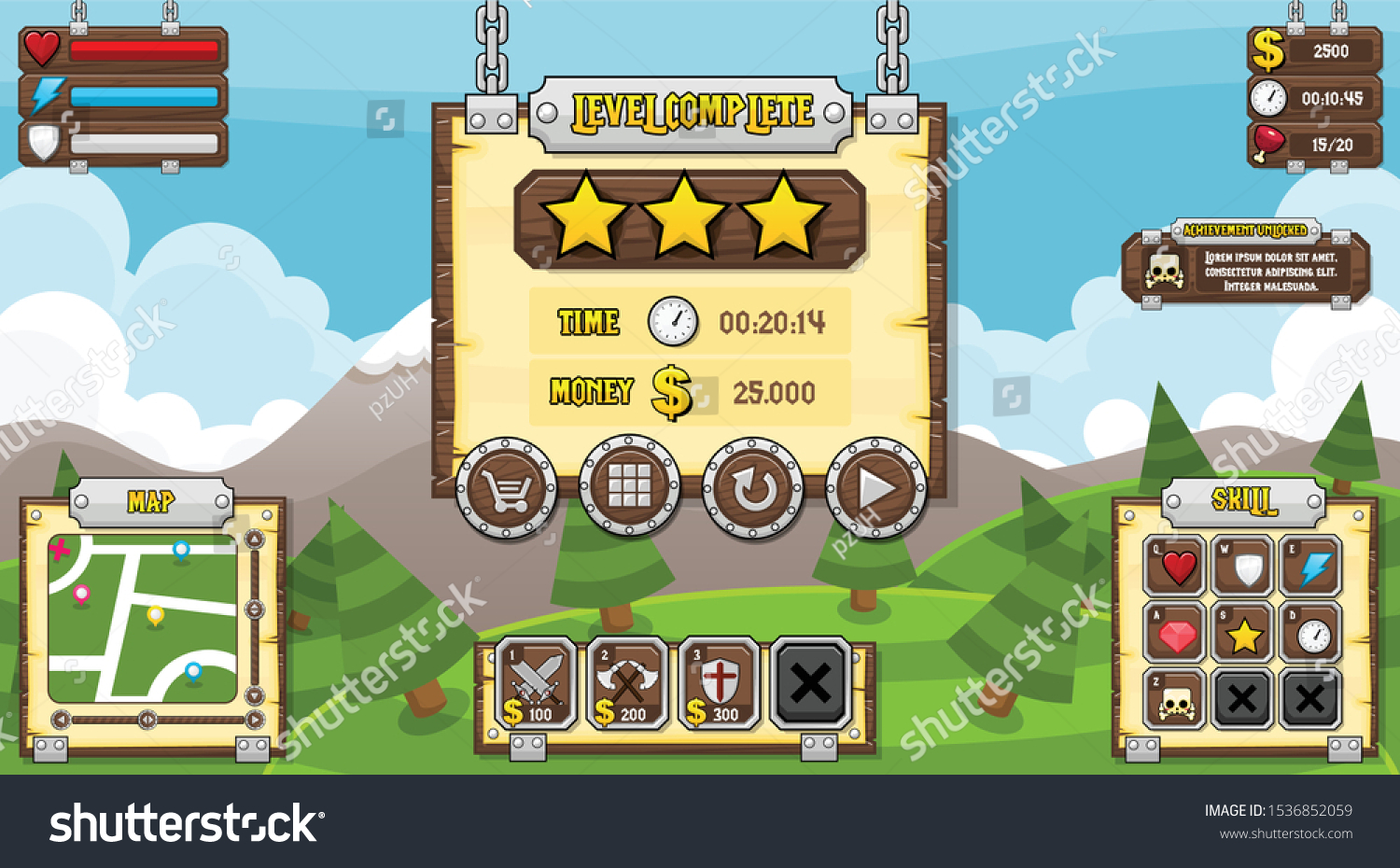 115 Health Bar Sprite Images, Stock Photos & Vectors | Shutterstock