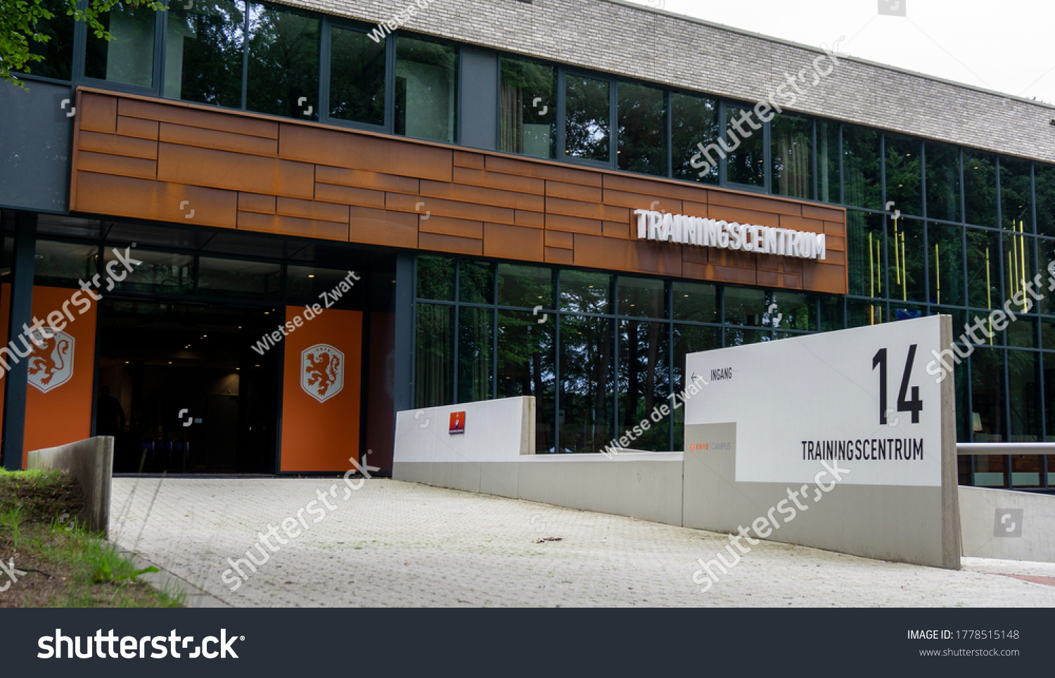 ZEIST, Netherlands, 25-05-2021, football, KNVB Campus, Training Netherlands  before UEFA Euro 2020. Logo KNVB (Photo by Pro Shots/Sipa USA) *** World  Rights Except Austria and The Netherlands *** Stock Photo - Alamy