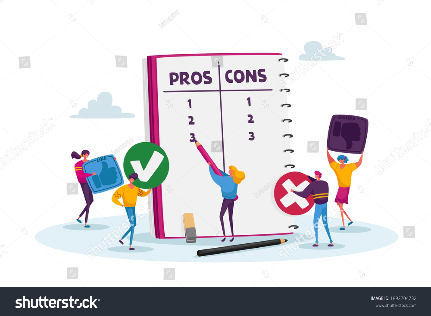 5,091 Advantages Disadvantage Images, Stock Photos & Vectors Shutterstock