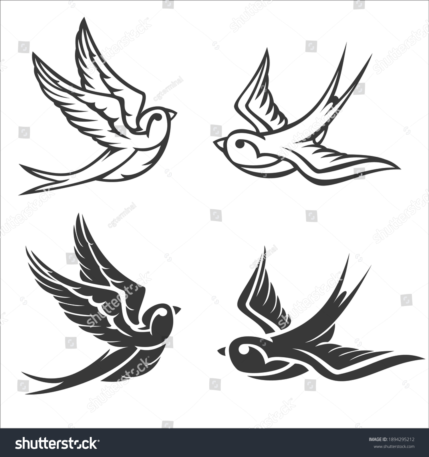 17 Swallow Bird Tattoo Design Ideas for Women Moms Got the Stuff #6 17 Swallow Bird Tattoo Design Ideas for Women Moms Got the Stuff