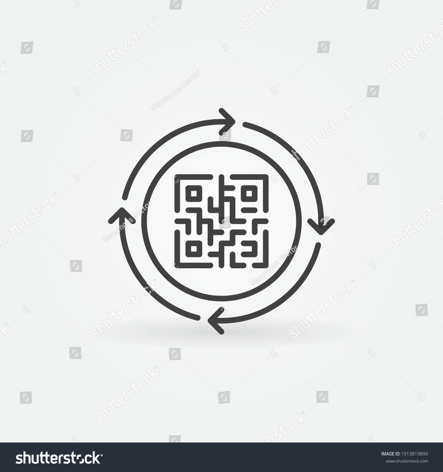 906 Rounded Qr Code Images, Stock Photos & Vectors | Shutterstock
