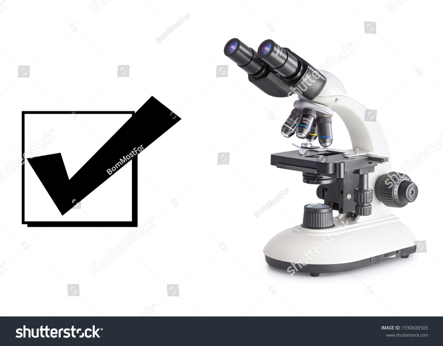 Transmitted Light Binocular Compound Microscope Isolated Stock Photo 1930606505 Shutterstock