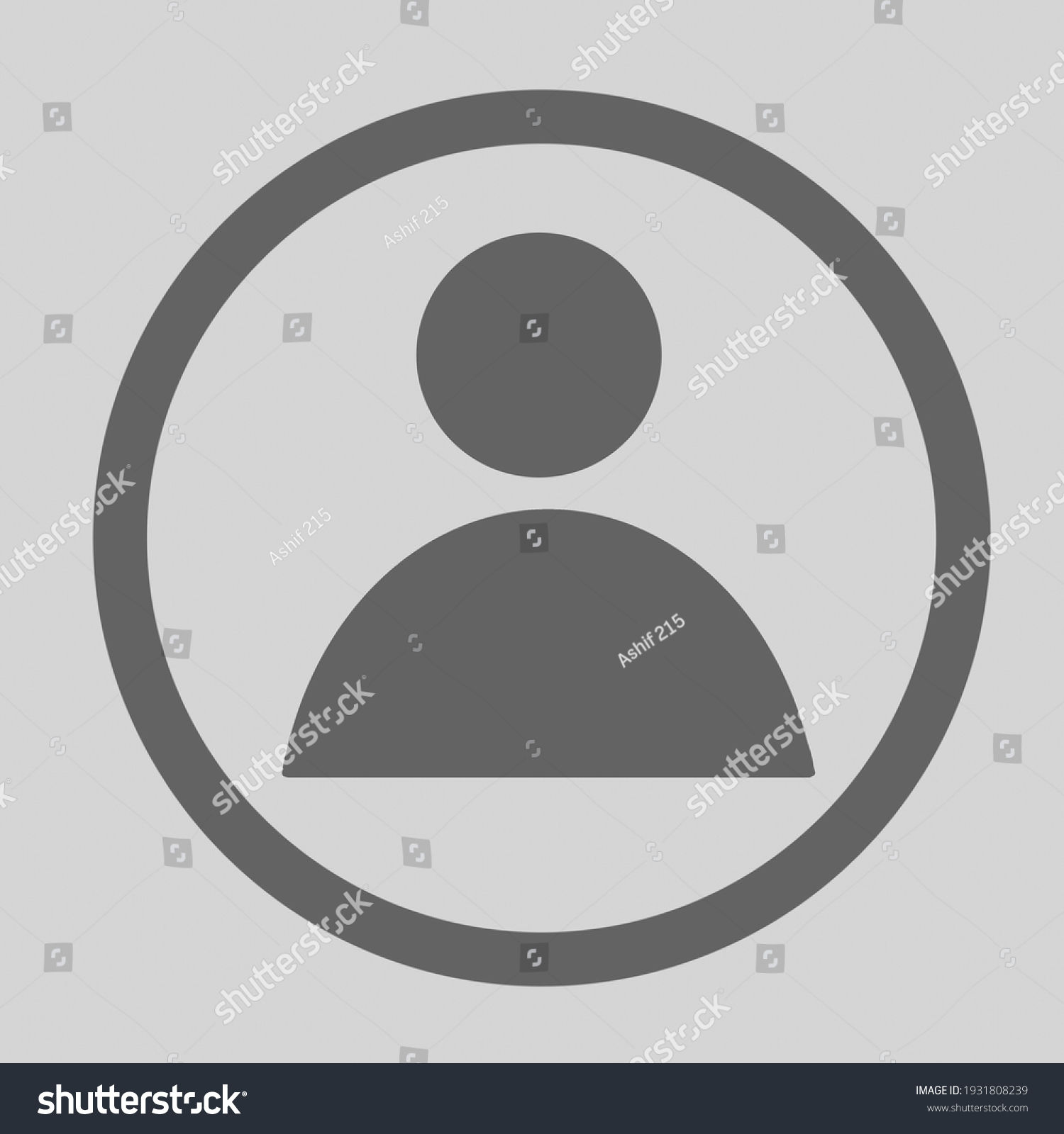 Profile Icon App Logo Illustrations Design Stock Illustration ...