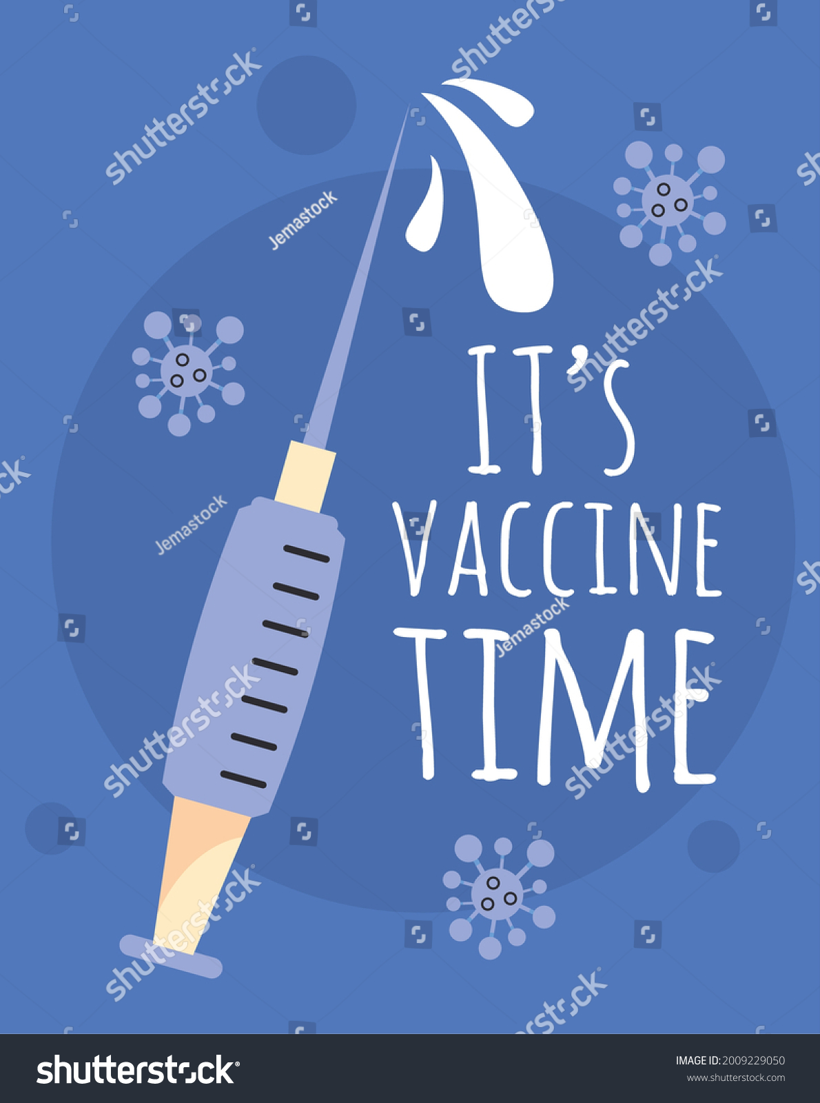 vaccine-time-campaign-injection-stock-vector-royalty-free-2009229050