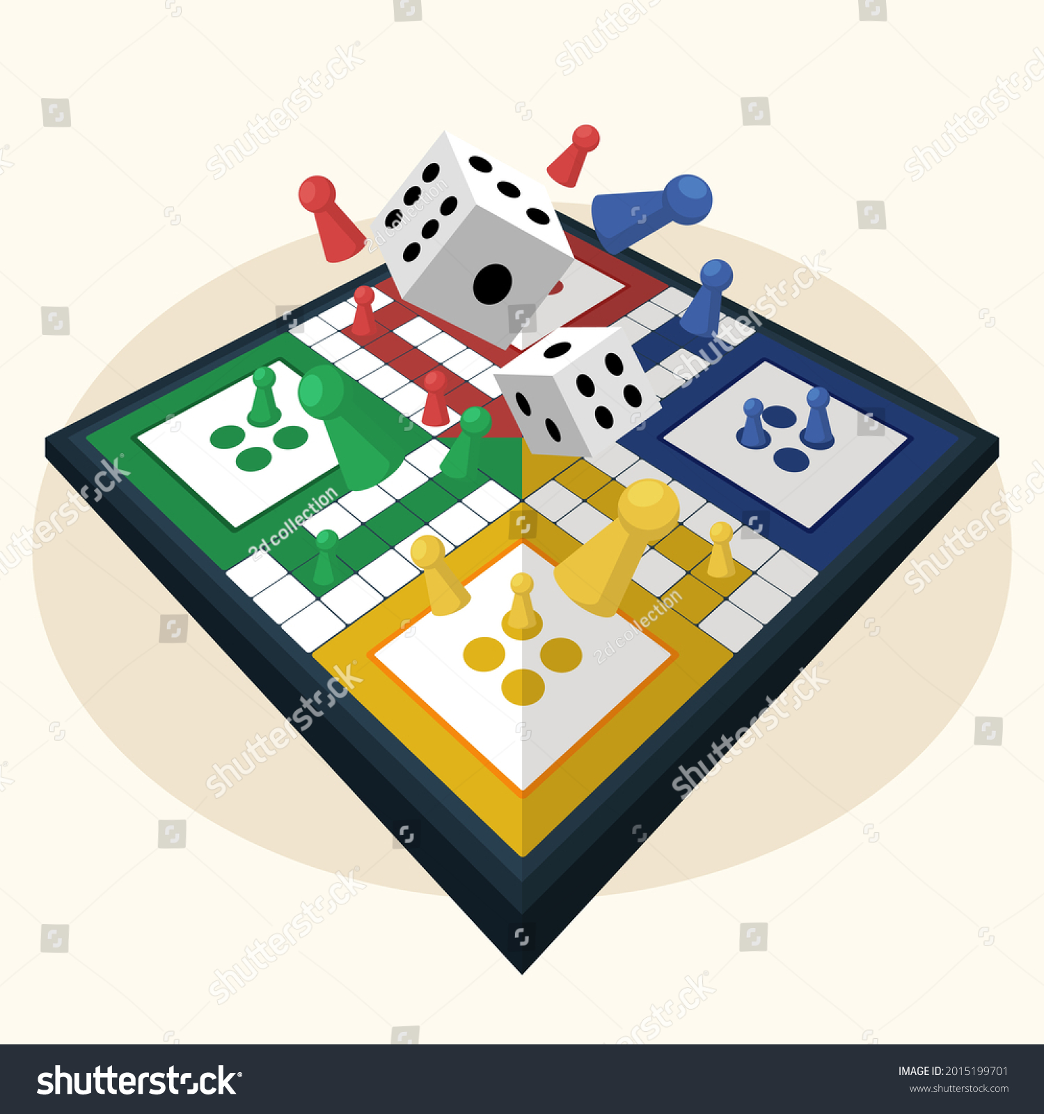 Ludo game Stock Vector Images - Alamy