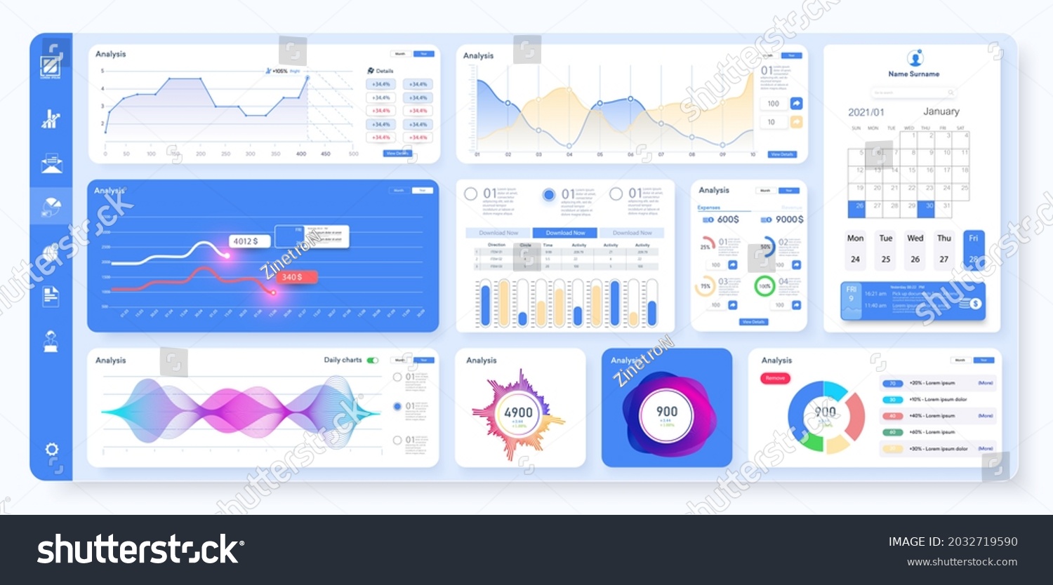 2,992 Dashboard Calendar Images, Stock Photos & Vectors Shutterstock
