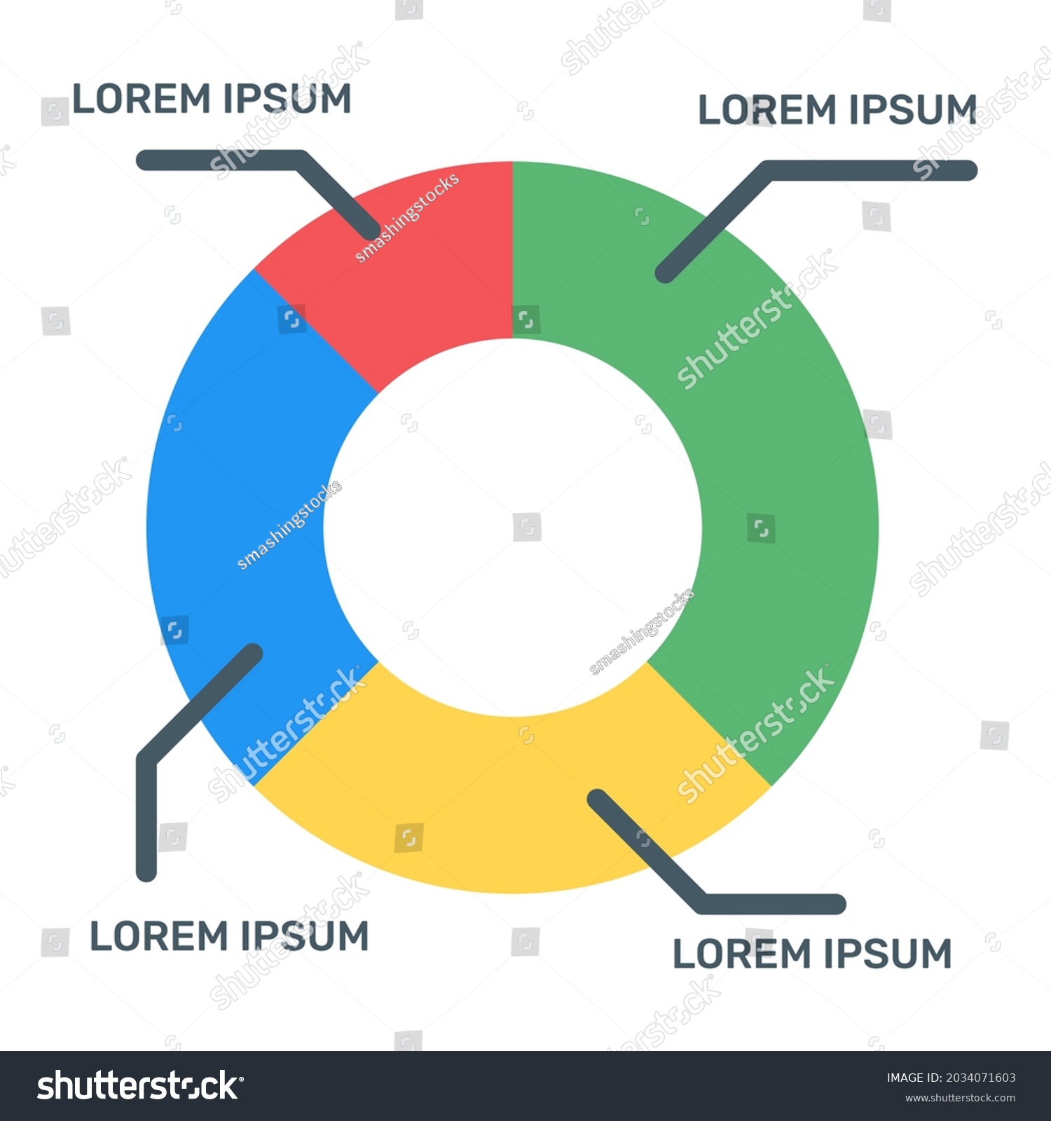 Round Graph Nodes Symbolizing Pie Chart: เวกเตอร์สต็อก (ปลอดค่า ...