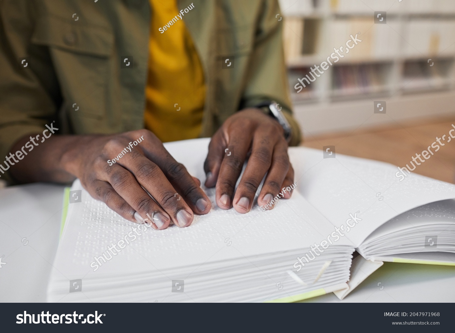2,334 Person Reading Braille Images, Stock Photos & Vectors | Shutterstock