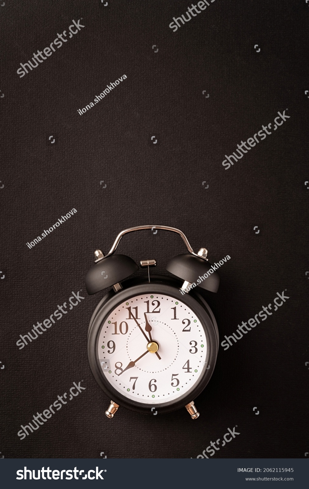 Time Management Punctuality Business Metaphors Black Stock Photo