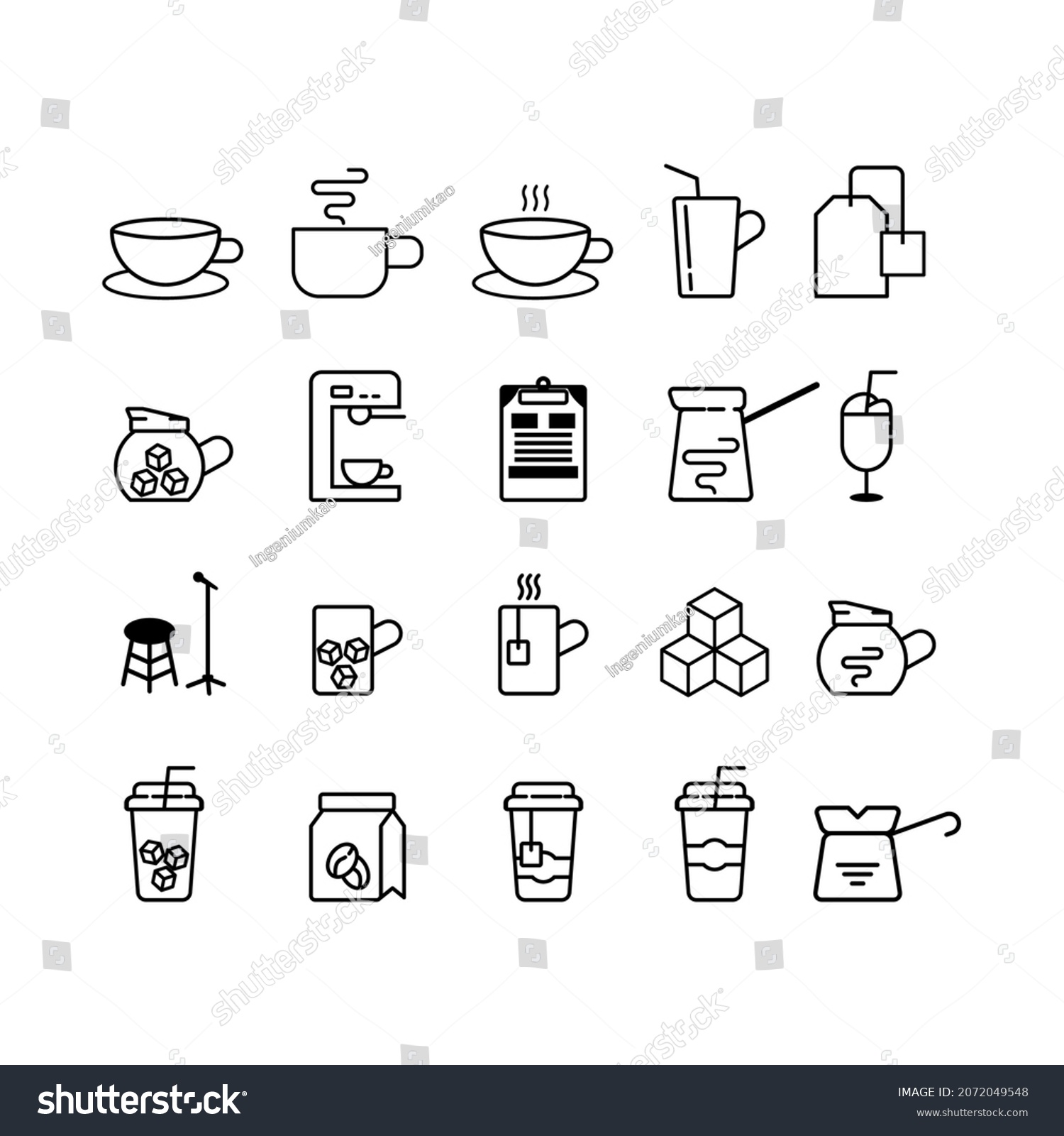 2,841 imágenes de Caffe icons - Imágenes, fotos y vectores de stock ...