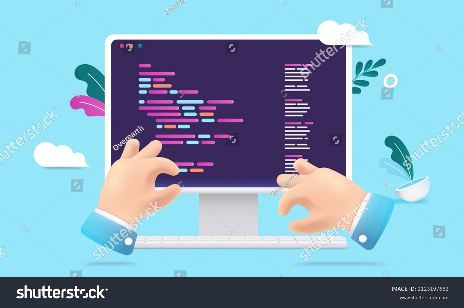 1,841 Cute Programming Code Images, Stock Photos & Vectors | Shutterstock