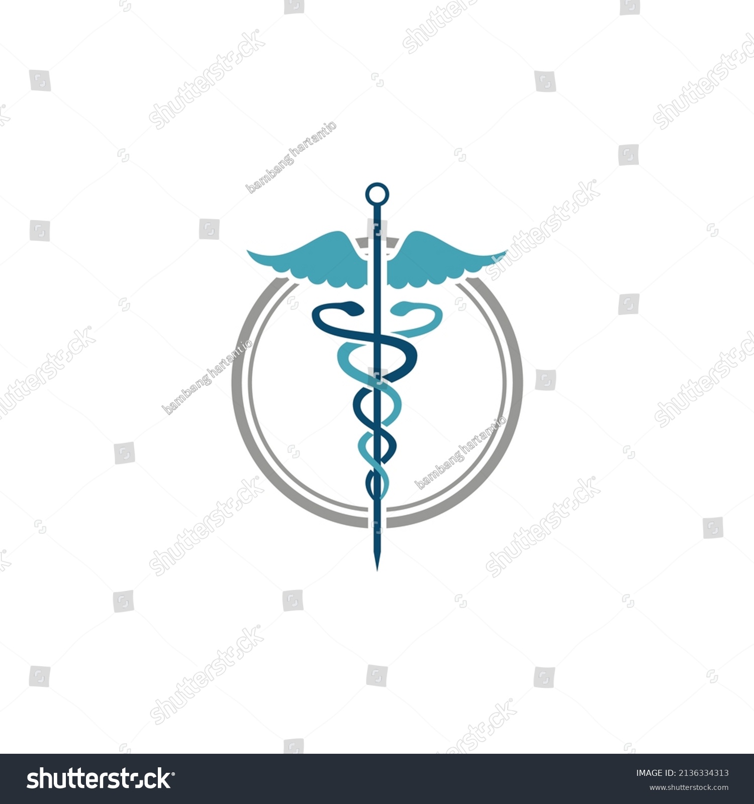 Medical Health Sign Logo Vector Stock Vector (Royalty Free) 2136334313 ...