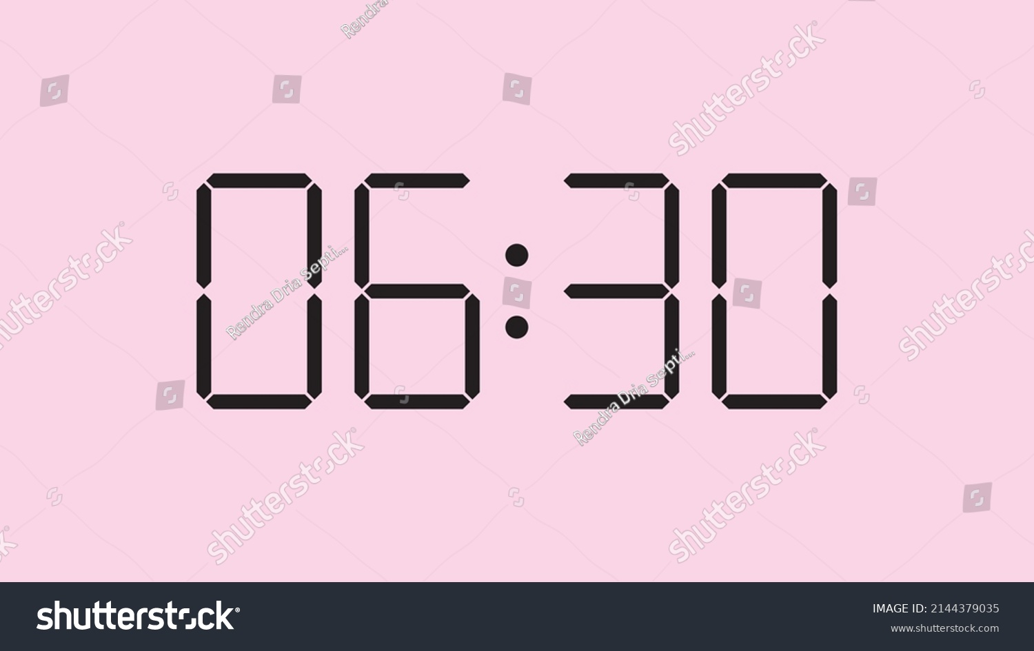 Midnight Digital Clock