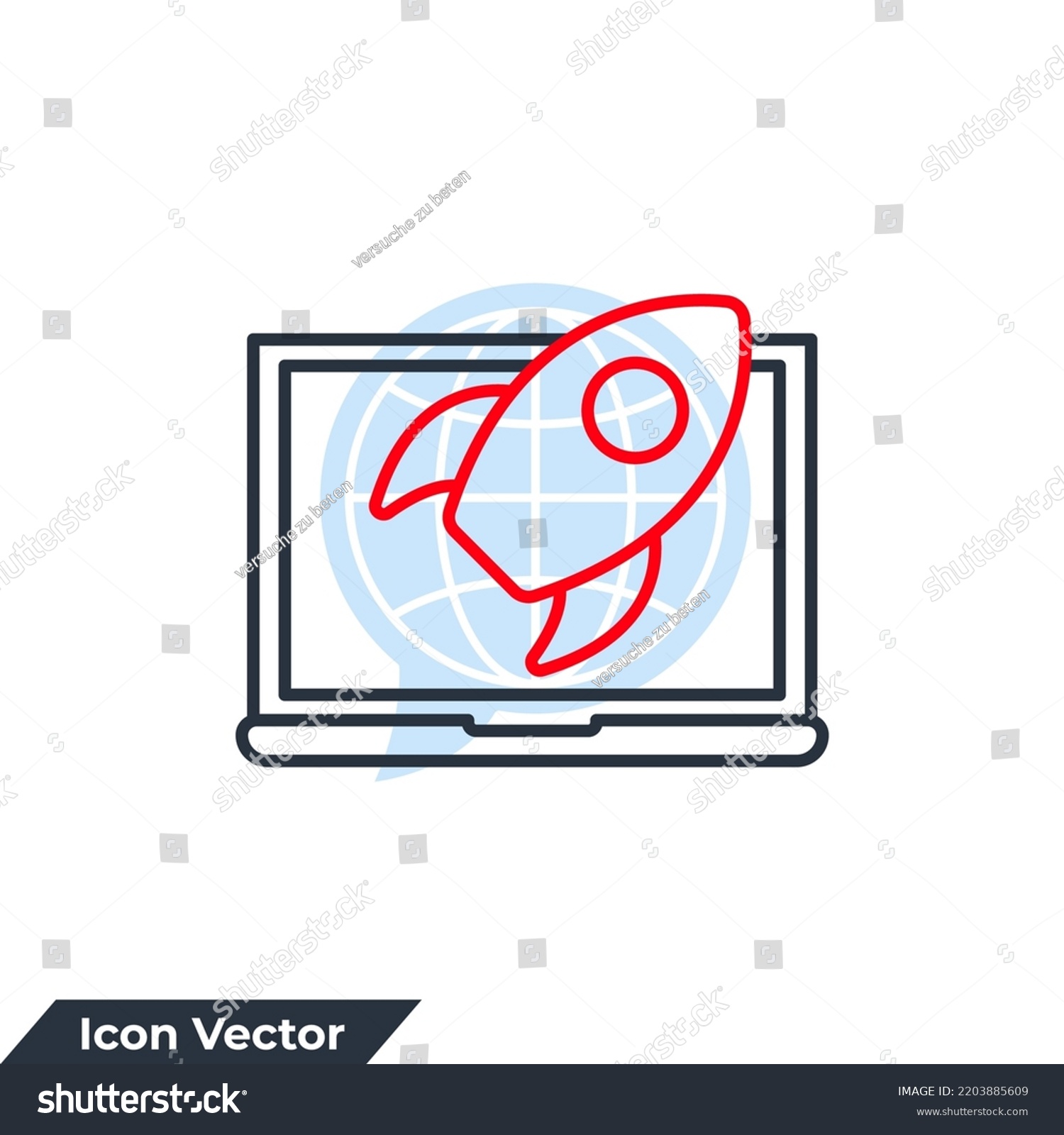 Development Icon Logo Vector Illustration Software Stock Vector ...