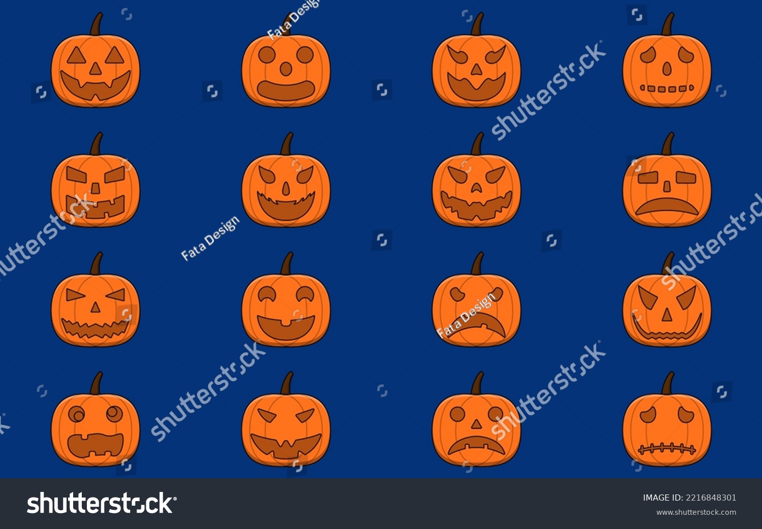 Set Halloween Pumpkin Faces Halloween Pumpkin Stock Vector Royalty set-halloween-pumpkin-faces-halloween-pumpkin-stock-vector-royalty