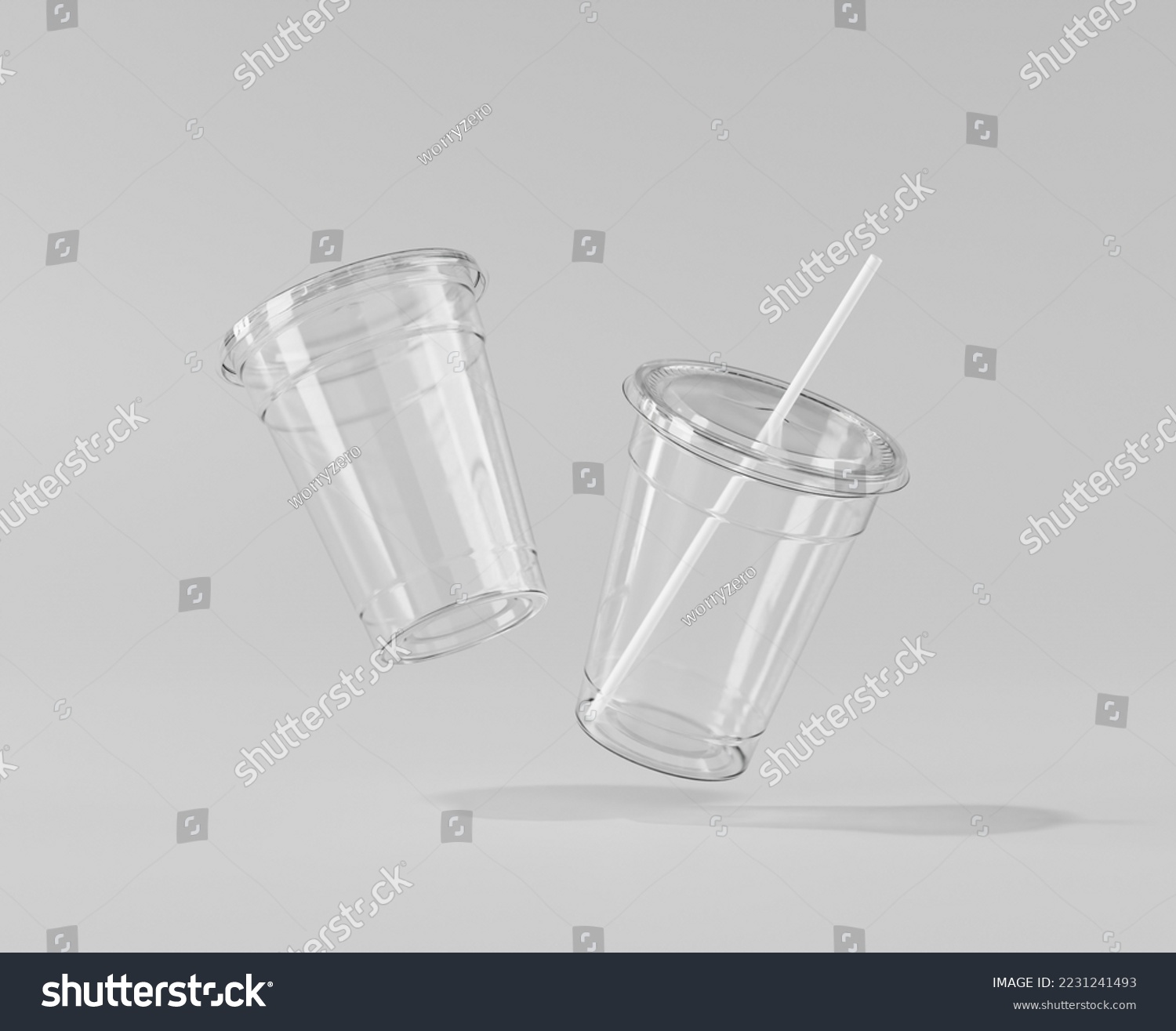 7596+ Plastic Cup Mockup