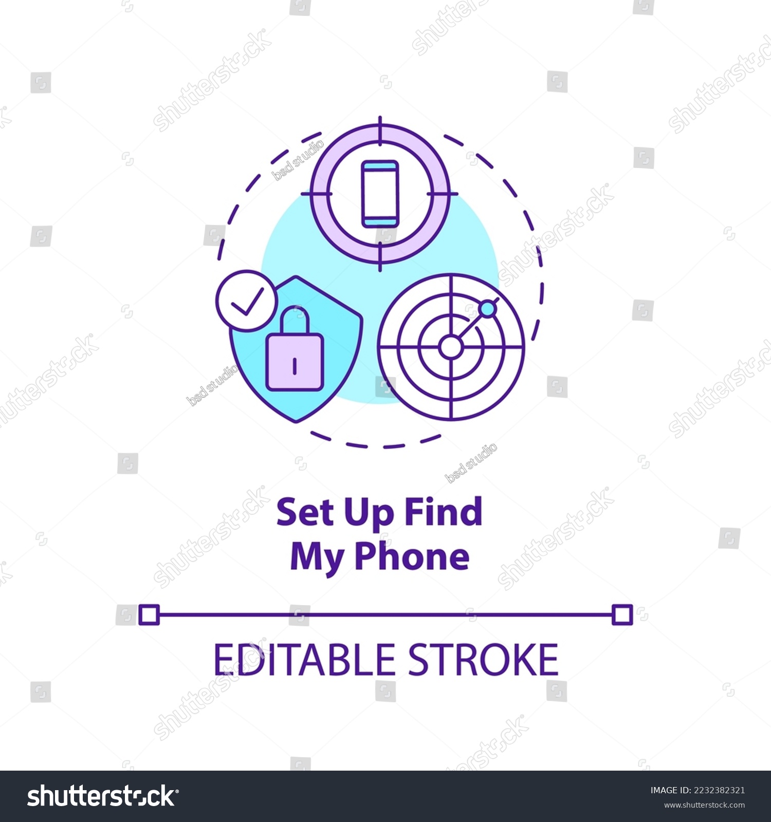 Find My Device Icon Images: Browse 154 Stock Photos & Vectors Free ...