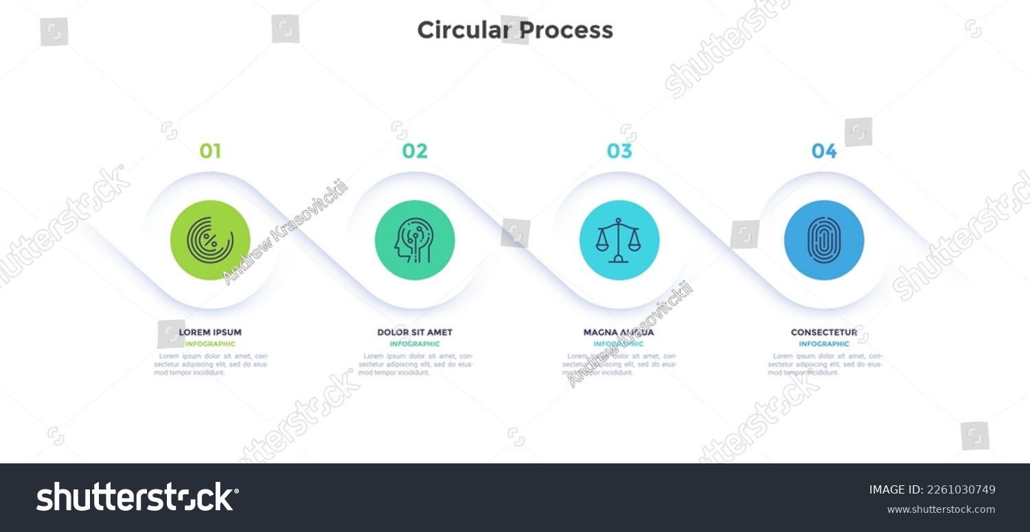 Circular Process Infographic: Over 75,982 Royalty-Free Licensable Stock ...