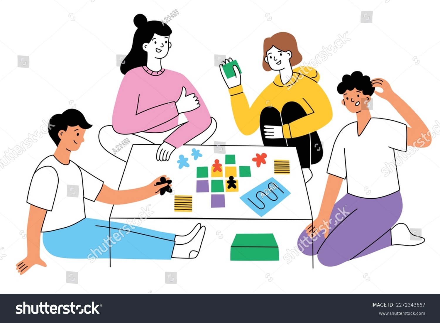 909-cartoon-hand-drawn-doodles-board-games-background-images-stock