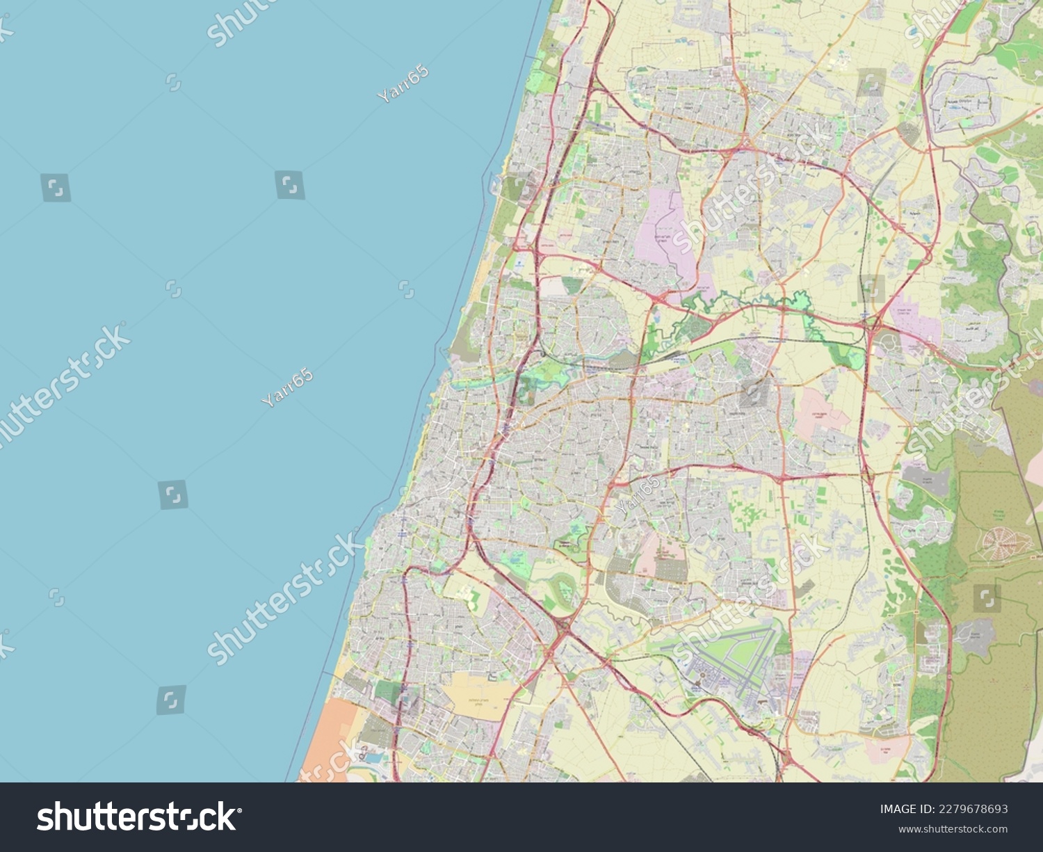 stock-photo-tel-aviv-district-