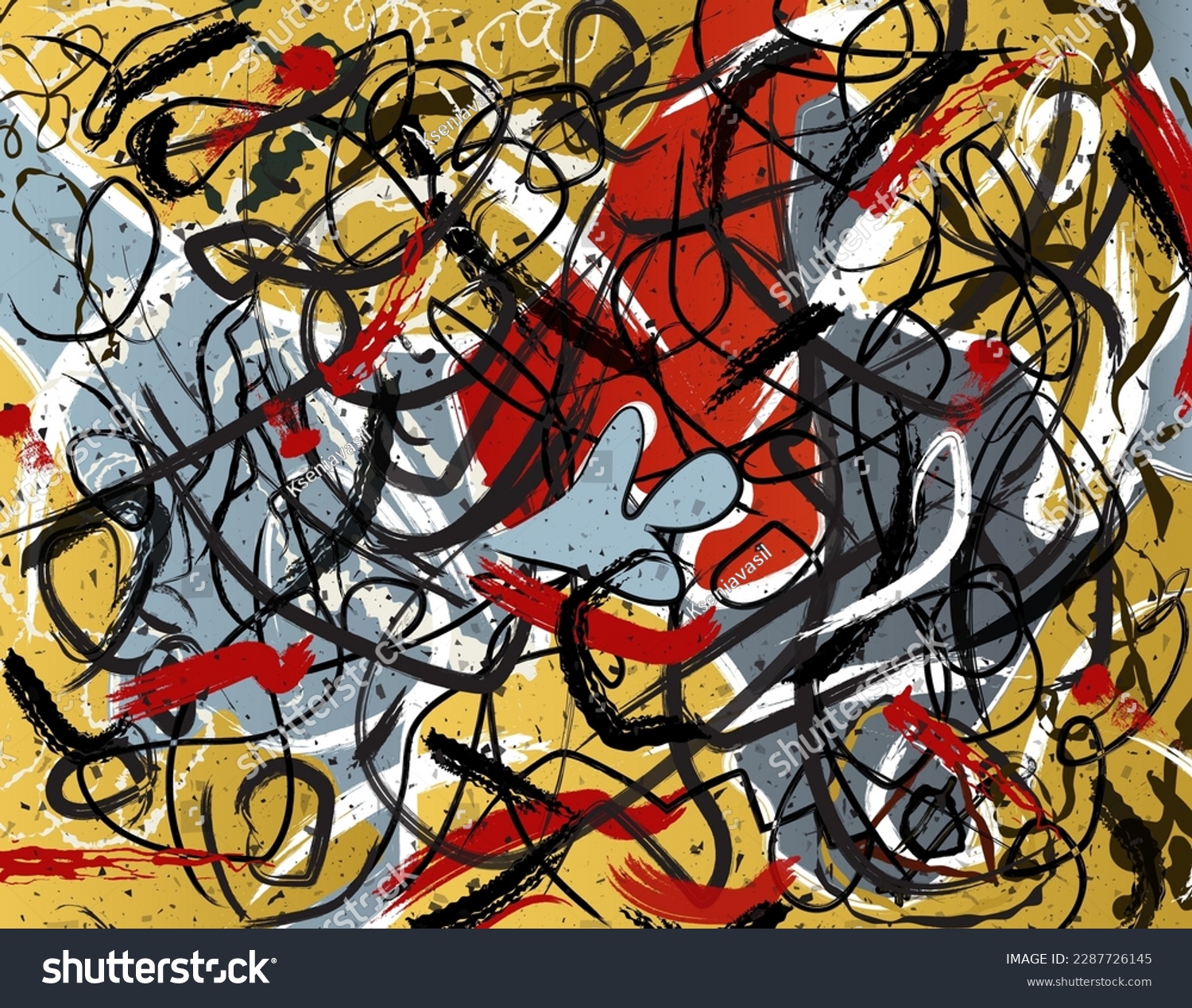 29 Jackson Pollock Paintings Stock Vectors and Vector Art Shutterstock