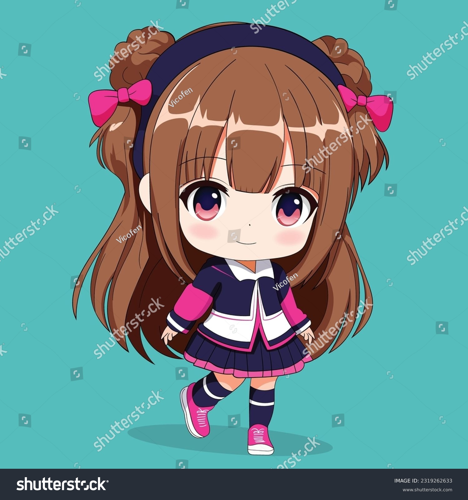 Get the We Heart It app!  Anime art beautiful, Anime girl drawings, Cute  anime chibi