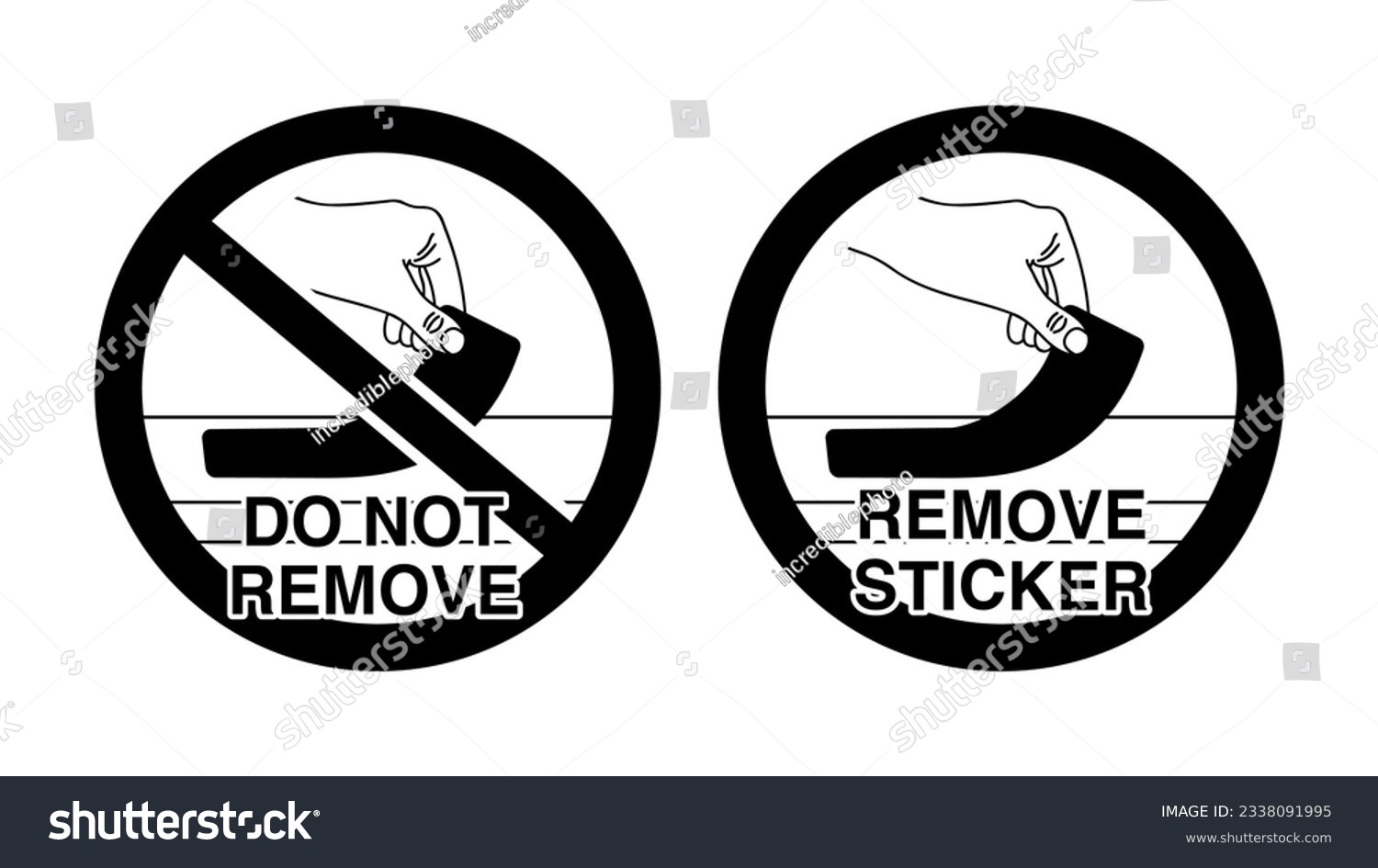 Pulling Away Sticker Over 12 RoyaltyFree Licensable Stock Vectors