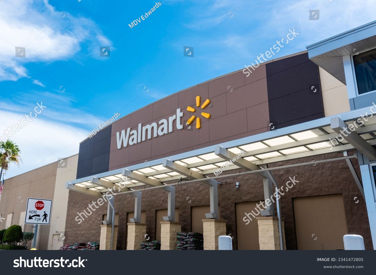 Interior walmart store in miami hi-res stock photography and