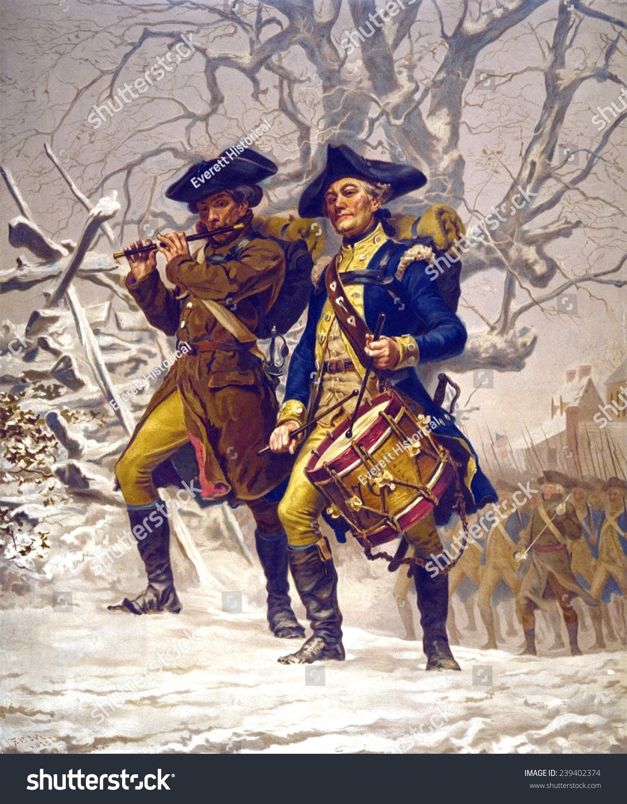 American Revolutionary War Patriot Soldier