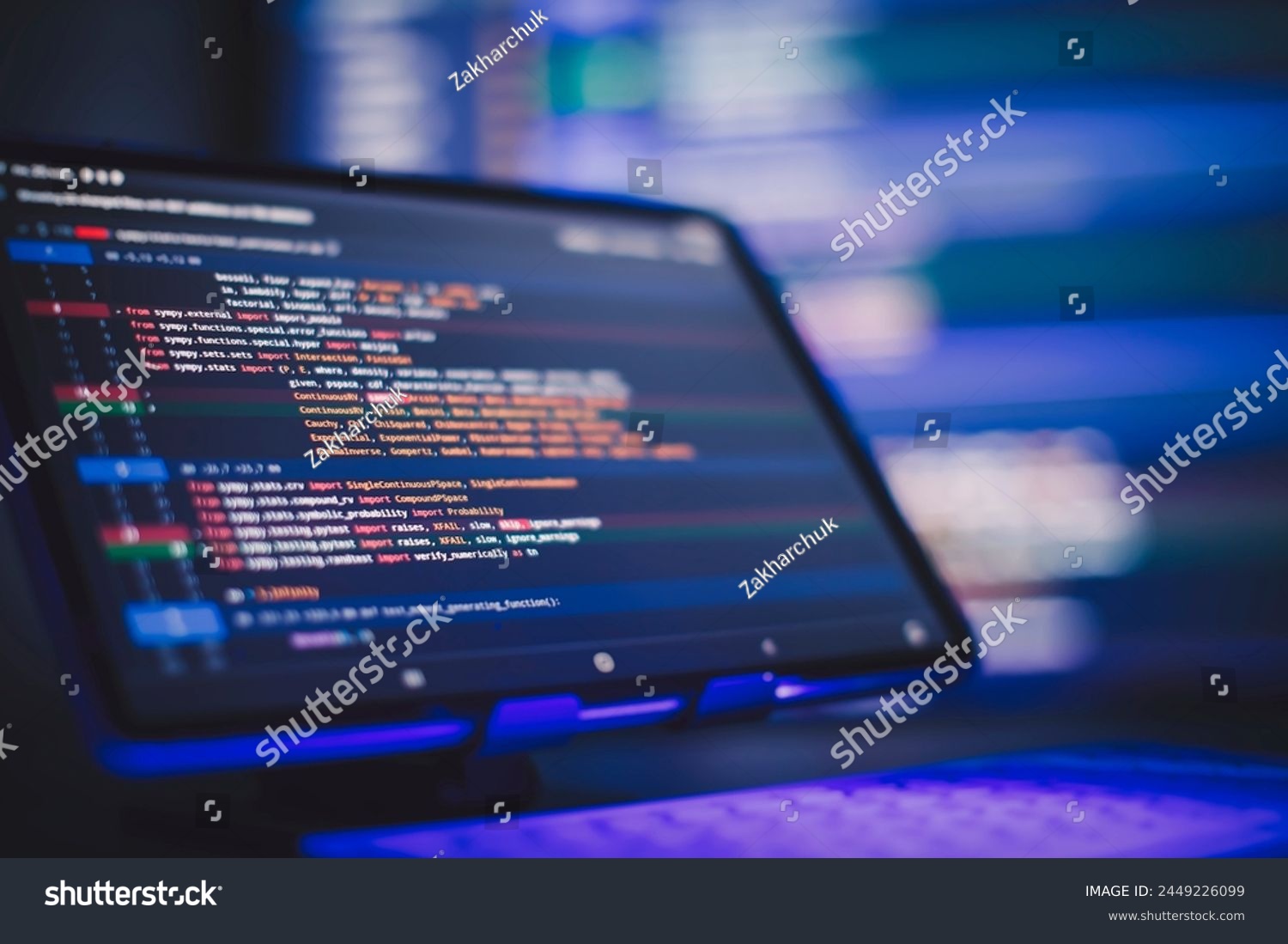 Working Atmosphere Programmer Home Background Programming Stock Photo ...
