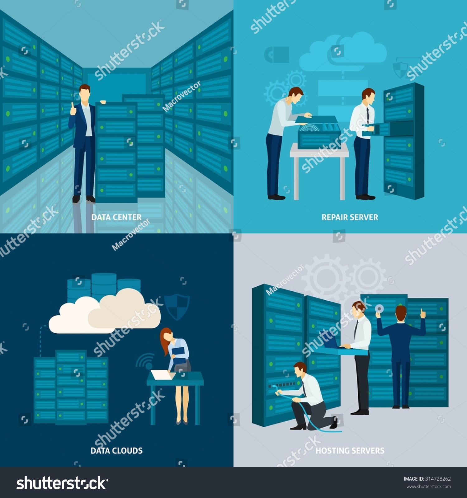 29,850 Server Infographic Images, Stock Photos & Vectors | Shutterstock