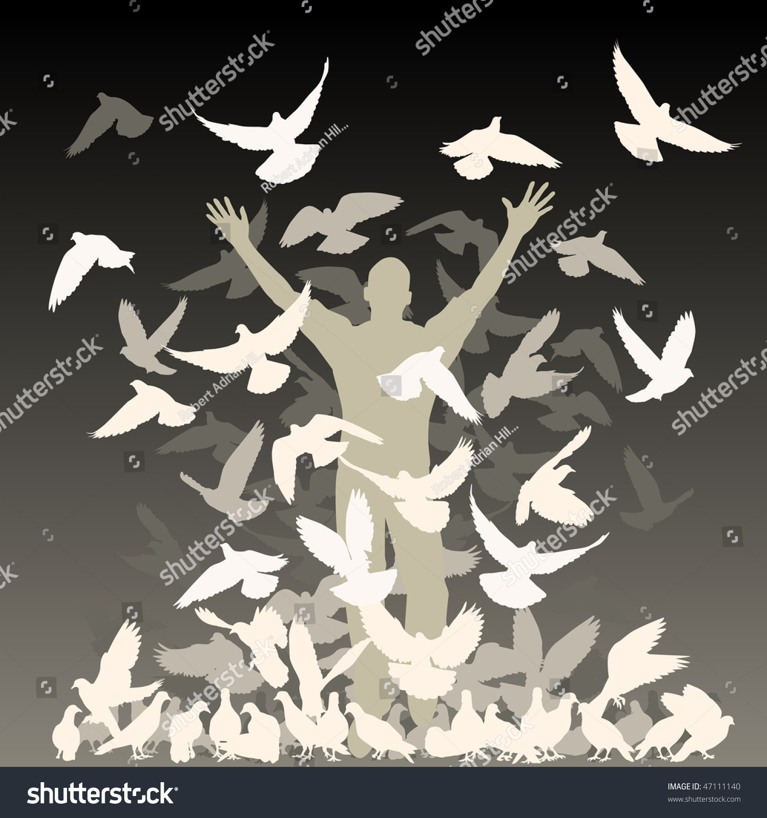 Scared Pigeons Over 36 RoyaltyFree Licensable Stock Vectors & Vector Art Shutterstock