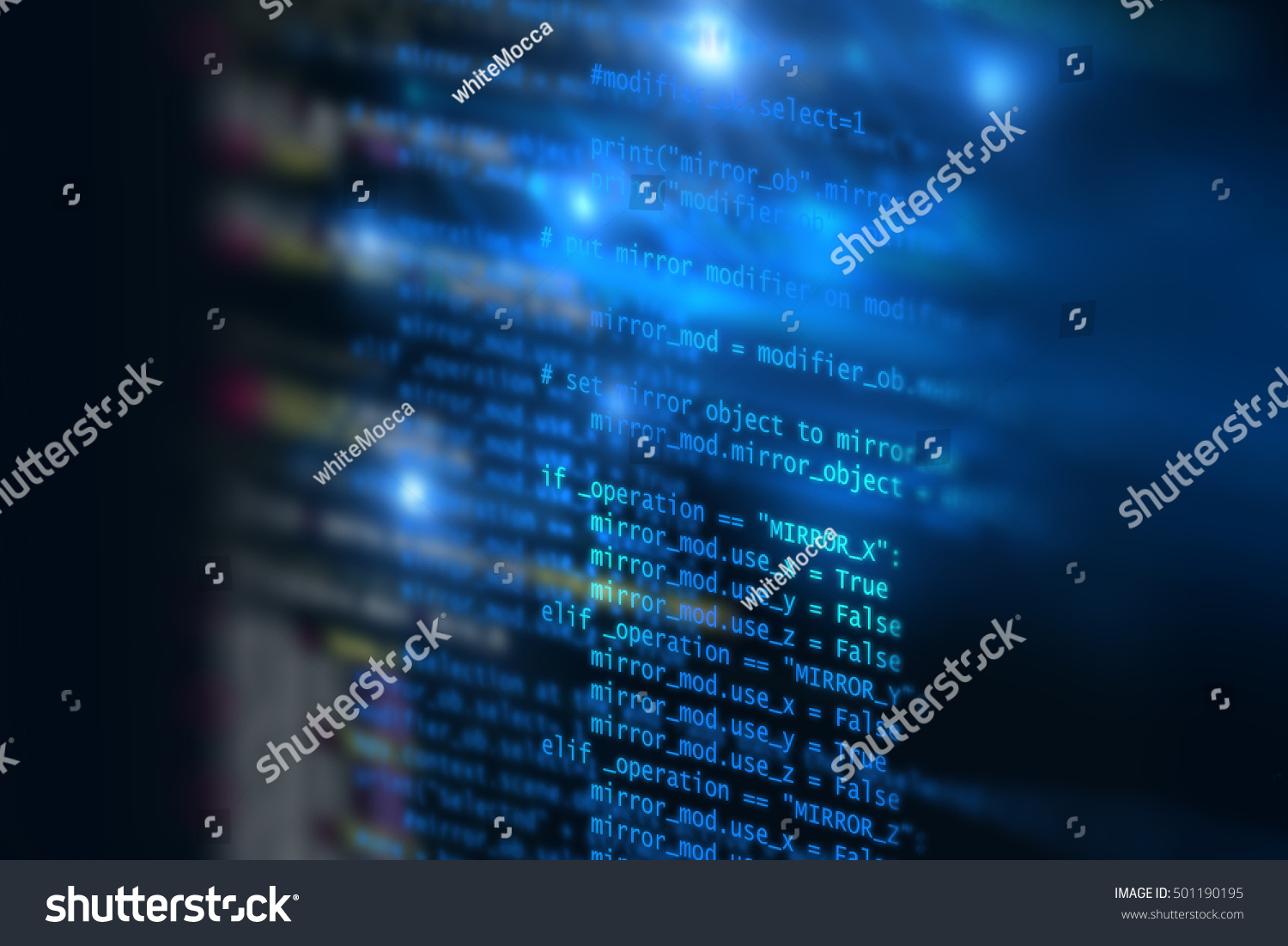 Programming Code Abstract Technology Background Software Stock ...