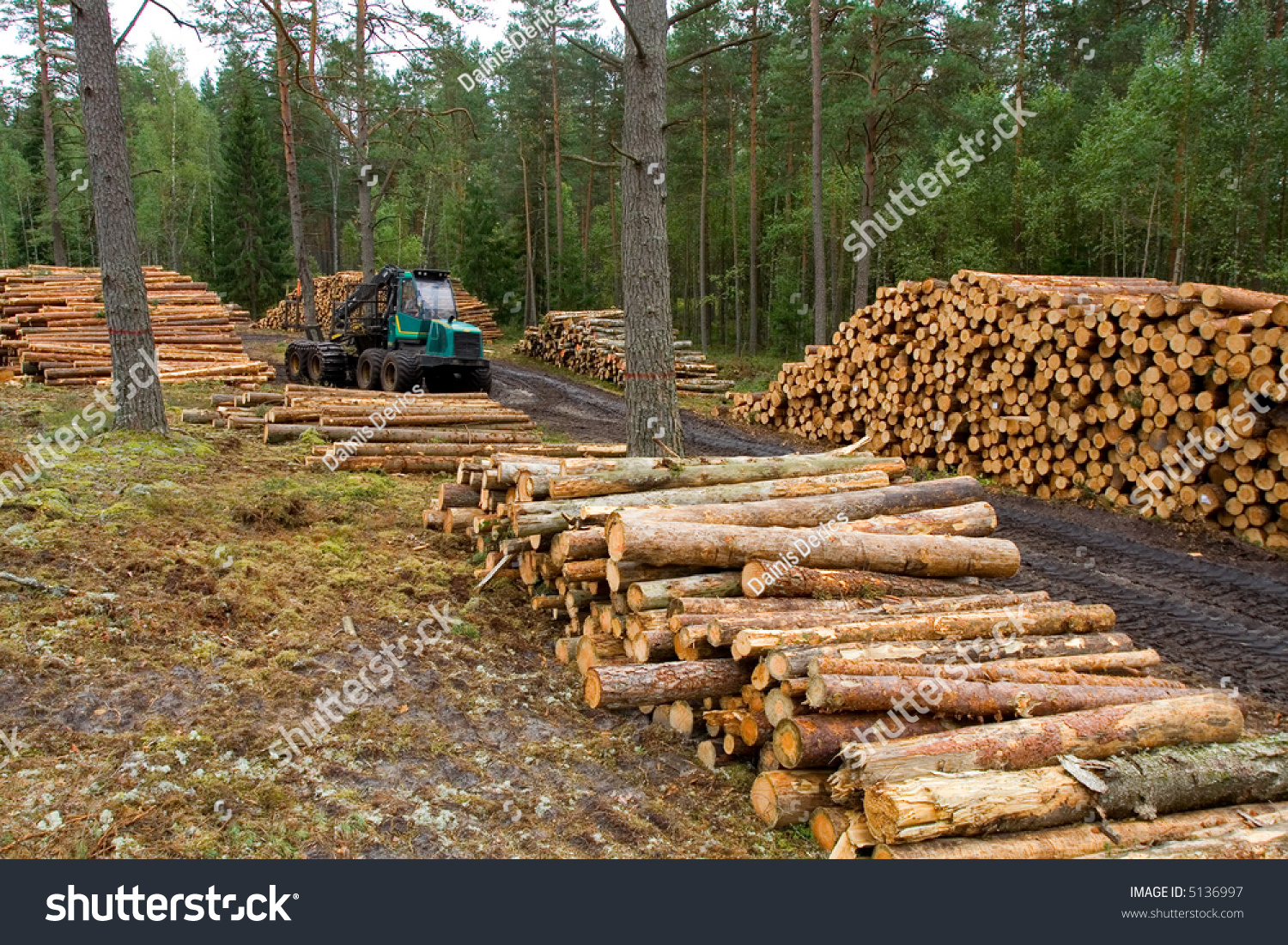 96 Log graders Gambar, Foto Stok & Vektor Shutterstock