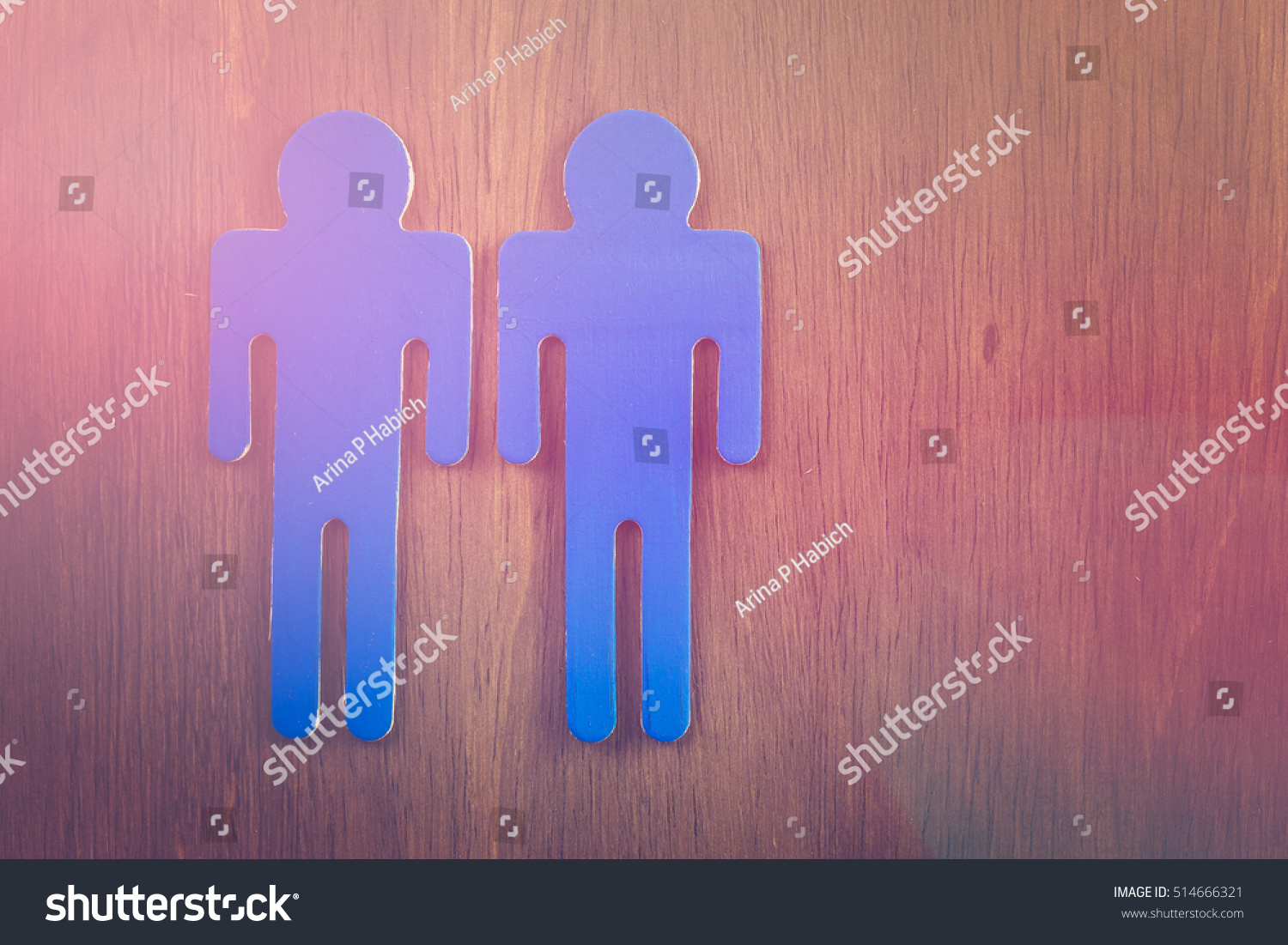 Male Female Cutouts On Wood Background Stock Photo 514666321 Shutterstock Male Female Cutouts On Wood Background Stock Photo 514666321 Shutterstock