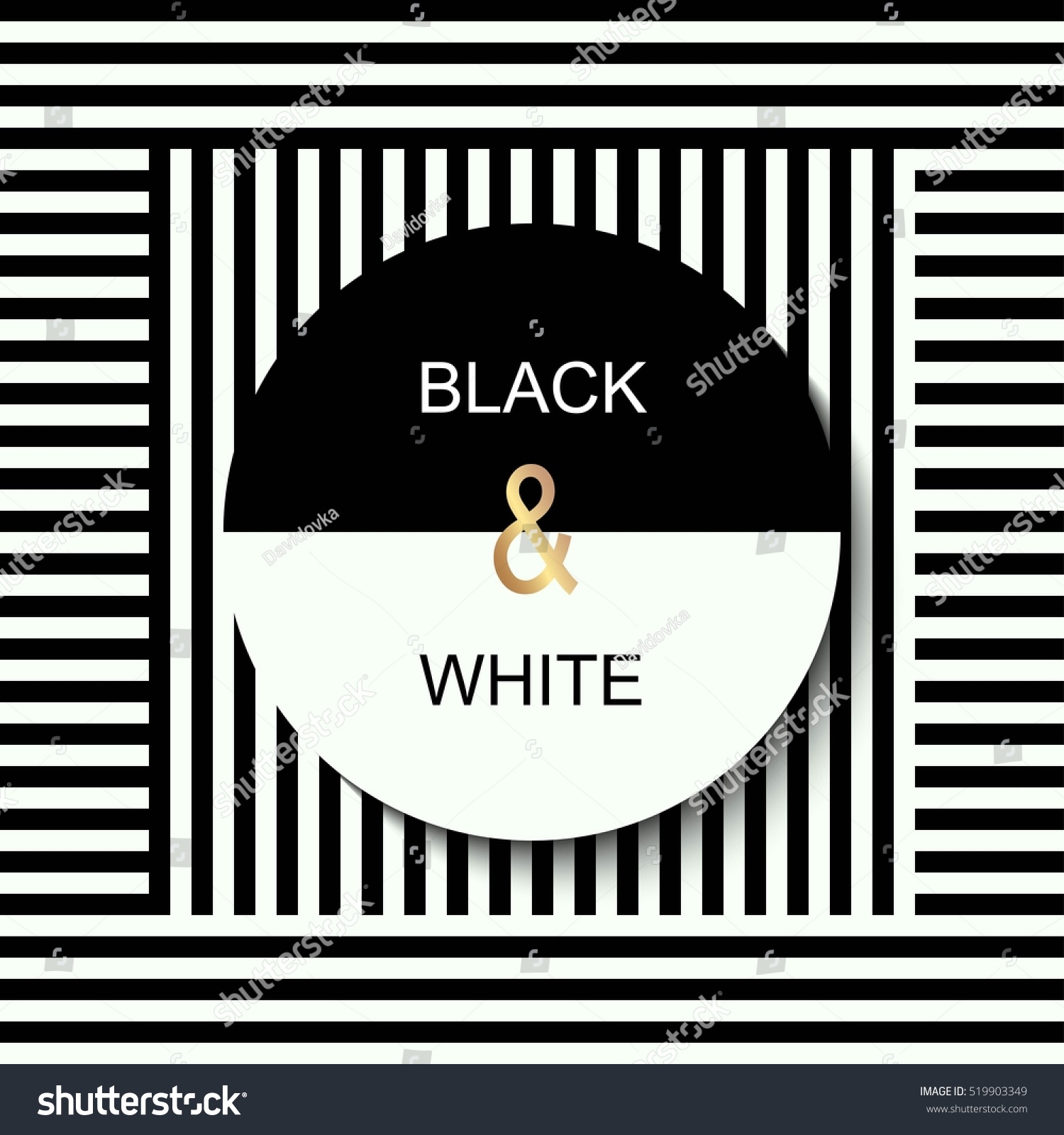 Text Box Design Abstract Black White Stock Vector (Royalty Free