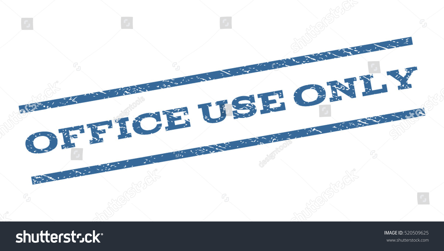 Office Use Only Watermark Stamp Text Stock Vector (Royalty Free
