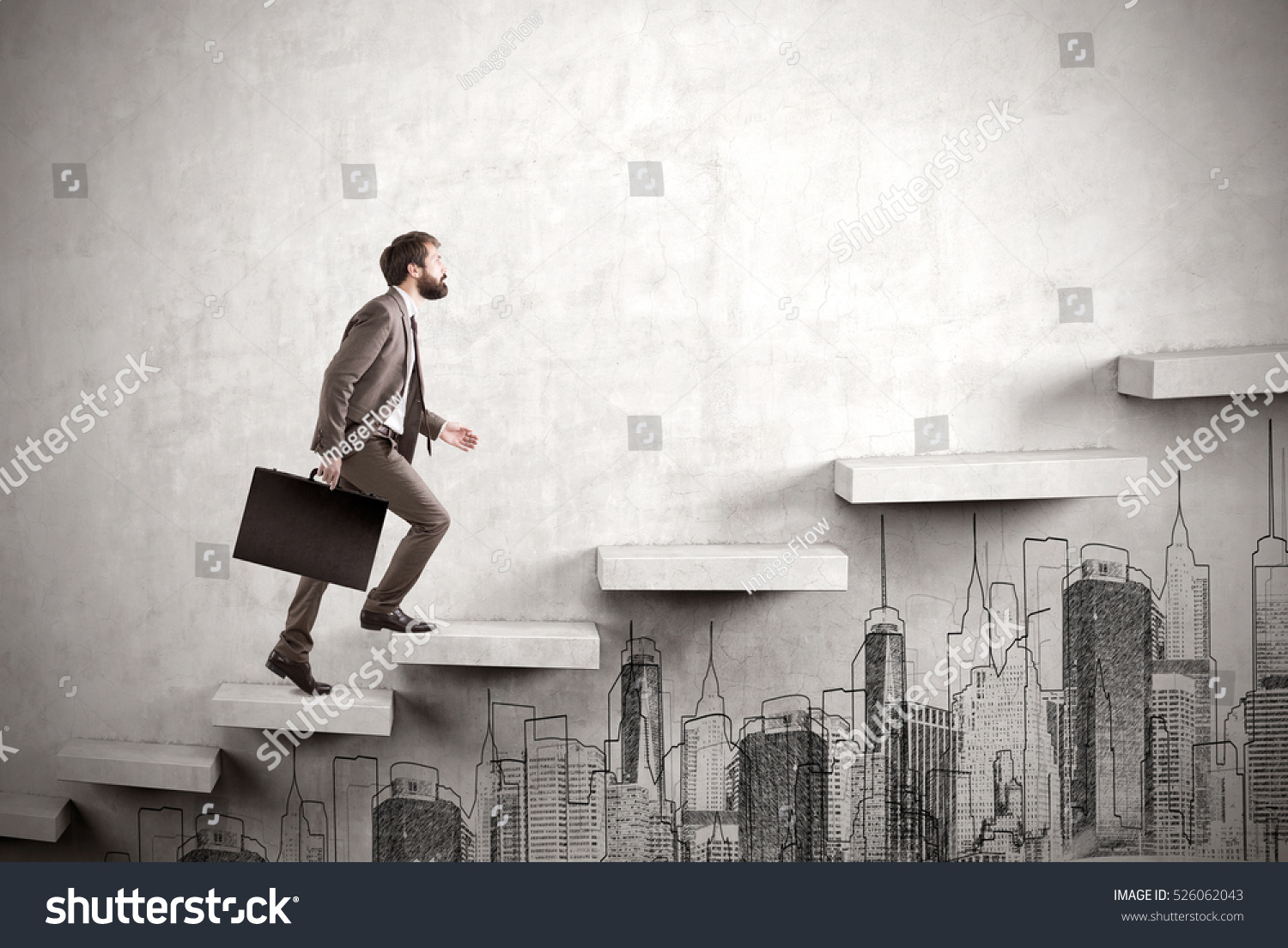 карьерный рост. человек поднимающийся по карьерной лестнице. человек поднимающийся по карьерной лестнице. человек шагает по лестнице. человек поднимается по ступенькам.